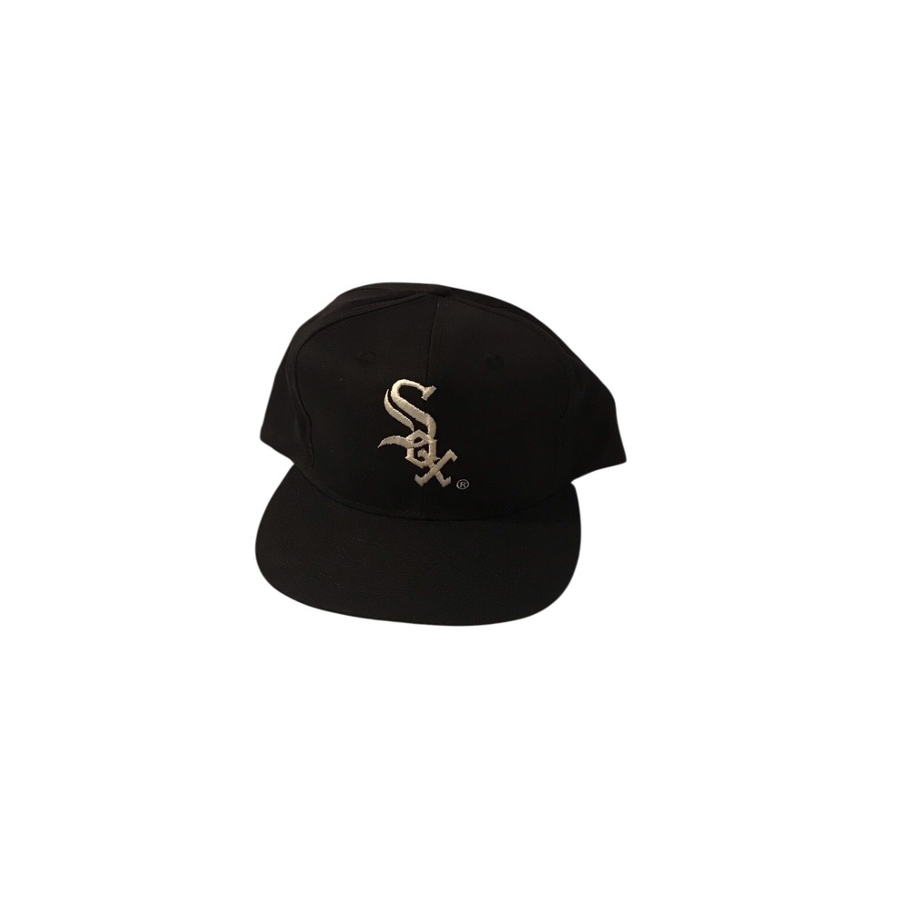 Chicago White Sox MLB Baseball‎ Hat Cap Black Adjustable Snapback